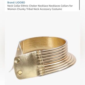 Gold Women's Choker Necklace